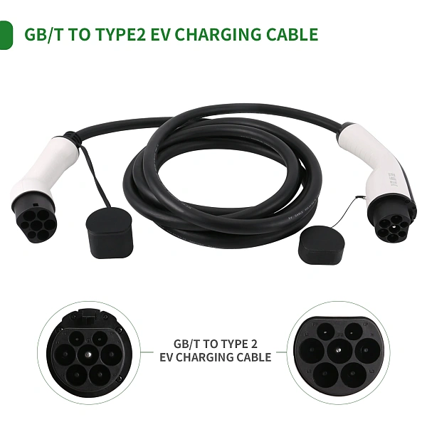 Фотография Зарядный кабель Type2 - GB/T